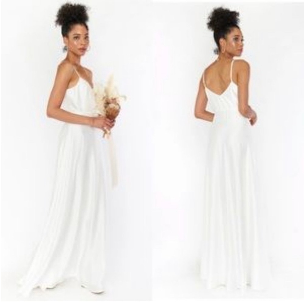 Show Me Your Mumu Faith Maxi Dress Ivory